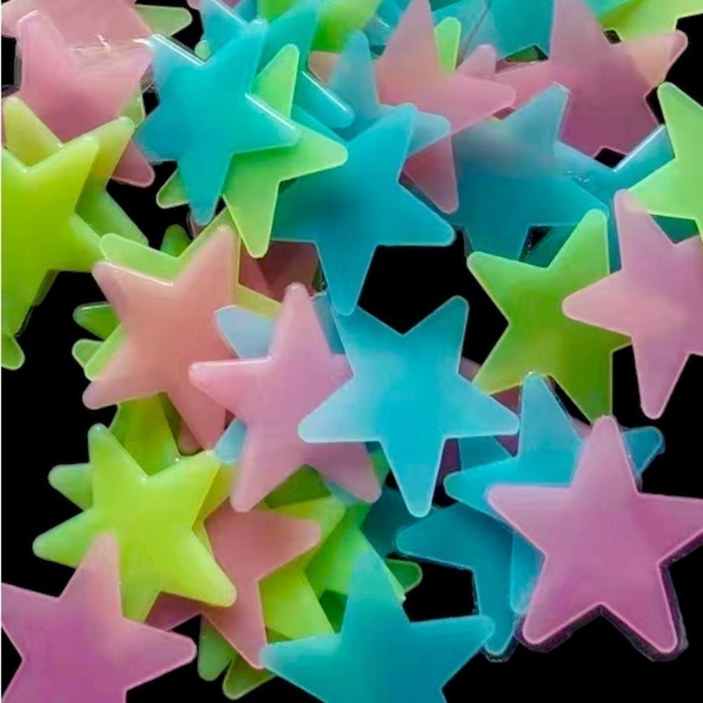 Glow-In-The-Dark Stars 100pcs